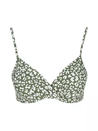 DARLING HARBOUR | Top bikini da donna Twisted | olive